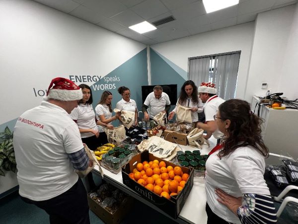 ЕВН Македонија со волонтерска акција и празнични донации