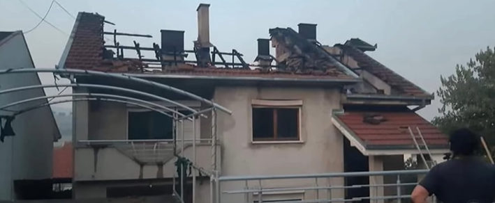 Жител на Кочани добил само 2.750 денари помош за изгорената куќа по големите пожари во август 2021