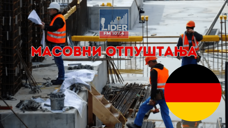 (АНАЛИЗА) Германската економија влегува во длабока криза: Масовни отпуштања во градежната индустрија