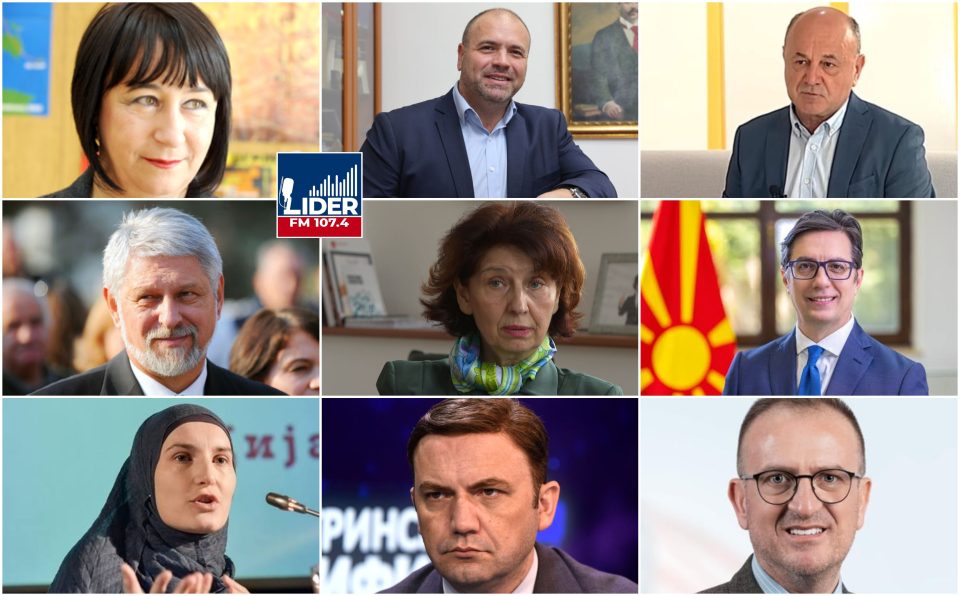 (ФОТО) ДУИ сврте грб на СДСМ: Ова се деветте претседателски кандидати кои ќе трчаат по столчето на Вила Водно