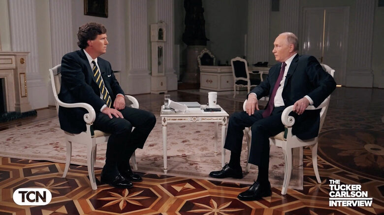 Путин во интервјуто со Карлсон: САД одлучуваат за судбината на Укринците, ние никогаш не сме одбиле преговори