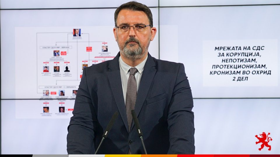 (ВИДЕО) Стоилковски: Непотизам во Охрид, роднината на Зечевиќ главен кадровик на СДС во општината