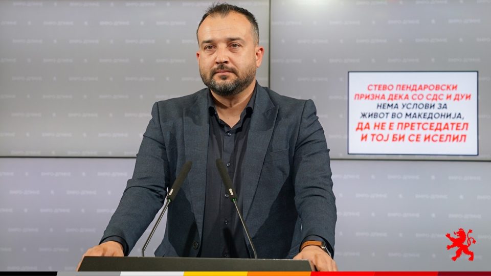 (ВИДЕО) Лефков: Пендаровски призна дека со СДС и ДУИ нема услови за живот во Македонија, да не е претседател и тој би се иселил