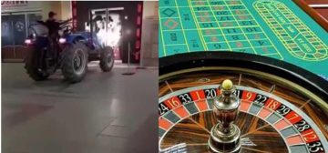 Поднесена кривична пријава: Битолчанецот кој удри во влезната врата на казино со трактор, обвинет за предизвикување јавна опасност во Битола