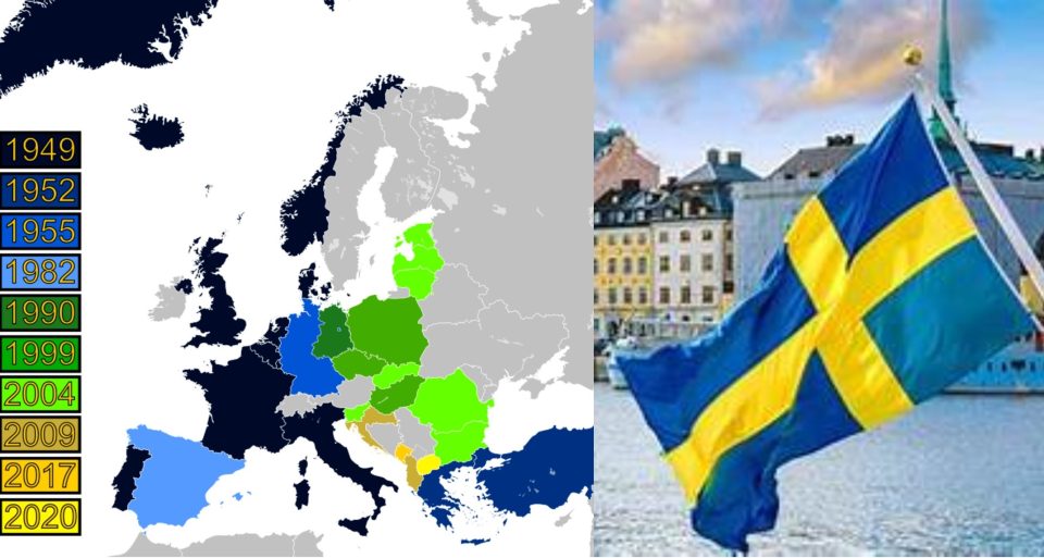 Алијанса која постојано се зголемува: НАТО вршело експанзија 10 пати од своето основање во 1949 – Шведска стана 32-та членка
