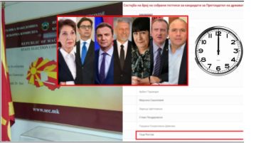 Трка против времето: Последни часови за собирање потписи - 7 од 15 кандидати ќе учествуваат на претседателските избори во Македонија