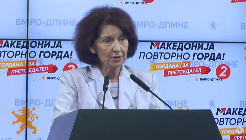 Силјановска Давкова: Во вториот круг на претседателските избори, очекувам да добијам поддршка од сите граѓани, а особено од опозицијата