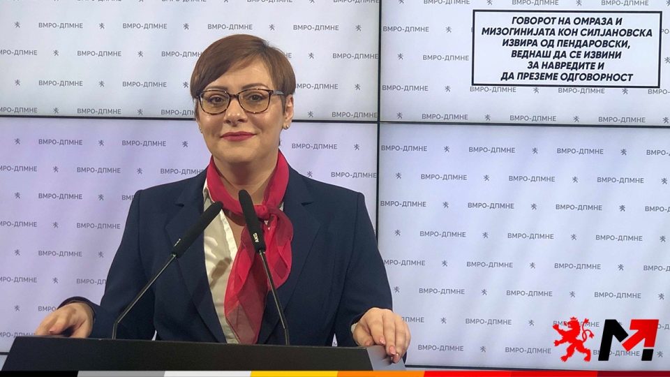 (ВИДЕО) Димитриеска Кочоска: Говорот на омраза и мизогинијата кон Силјановска извира од Пендаровски