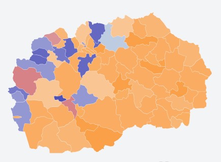 ДИК: Од обработени 91,47% од гласовите, повеќе од двојно водство за Силјановска Давковa