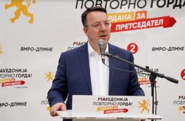 Николоски: Само глас за ВМРО-ДПМНЕ може да донесе промена и одговорност - Артан Груби е симбол за корупција во Македонија