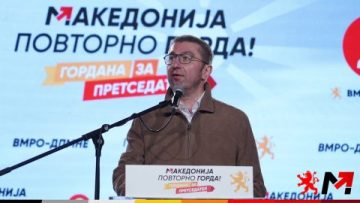 Предупредување против изборна манипулација: Повик на претседателот на ВМРО-ДПМНЕ за единство – ДУИ тргува со гласови, но да не дозволиме да освои пратеник во ИЕ 3, вели Мицкоски