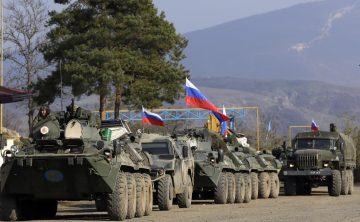 Повлекување на руските мировни трупи од Нагорно-Карабах по четири години присуство