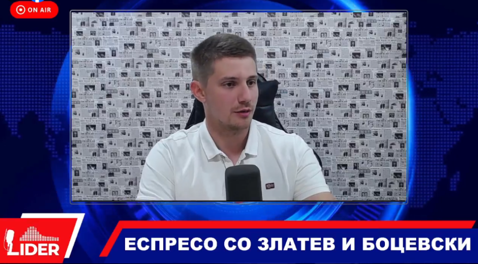 (ВИДЕО) Никовски за Радио Лидер: Кај младите повеќе не поминуваат приказните од шарената револуција!