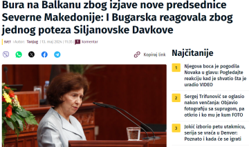 Српски медиуми: Бура од реакции по изјавата на Силјановска Давкова