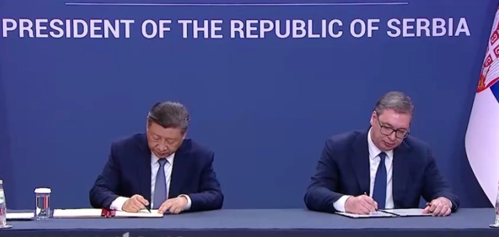 Си Џинпинг и Вучиќ потпишаа изјава за стратешко партнерство на Кина и Србија