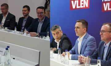 ВМРО-ДПМНЕ и ВЛЕН разговараа за принципите на соработка за идната влада - европска интеграција, забрзан економски раст, борба против криминалот и корупцијата и почитување на владеењето на правото како главни постулати