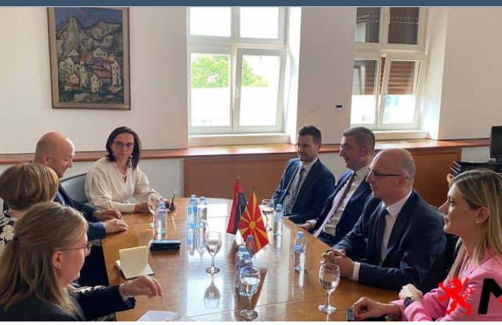 Делегација на ВМРО-ДПМНЕ разговараше со германскиот претставник за Западен Балкан – истакнување на важноста за унапредување на соработката и реформските напори