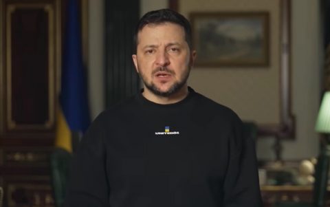 Претседателот на Украина, Володимир Зеленски ѝ честиташе на Гордана Силјановска Давкова за победата