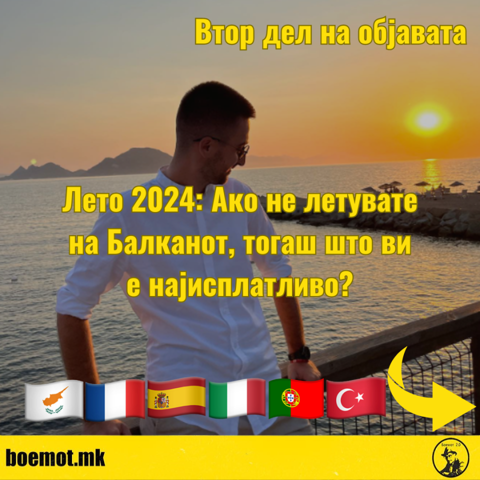 (ИНФОГРАФИК) Летување во Шпанија е поевтино од Грција: Какви се цените низ Европа ова лето?