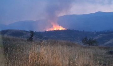 ЦУК: Oд 29 пожари на отворено во последното деноноќие, 7 се уште се активни