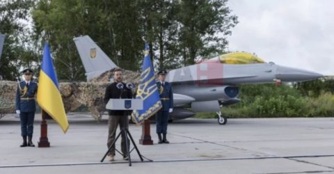 Падна украински борбен авион Ф-16:  Прва загуба од пристигнувањето на американските авиони