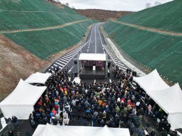 НОВ ИНФРАСТРУКТУРЕН УСПЕХ: Експресниот Пат Крива Паланка – Длабочица – Страцин пуштен во употреба, огромна придобивка за граѓаните