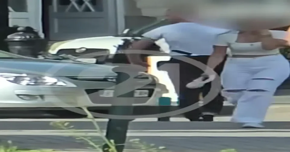 (ВИДЕО) ИНЦИДЕНТ ВО БИТОЛА: Маж со нож се закануваше на минувачи – полицијата го уапси осомничениот