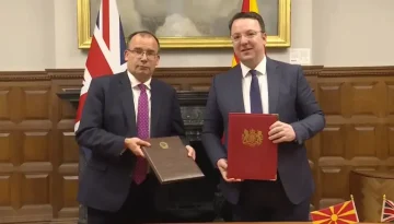 Николоски: Договорот со Велика Британија е моќен чекор кон развој и меѓународна поддршка