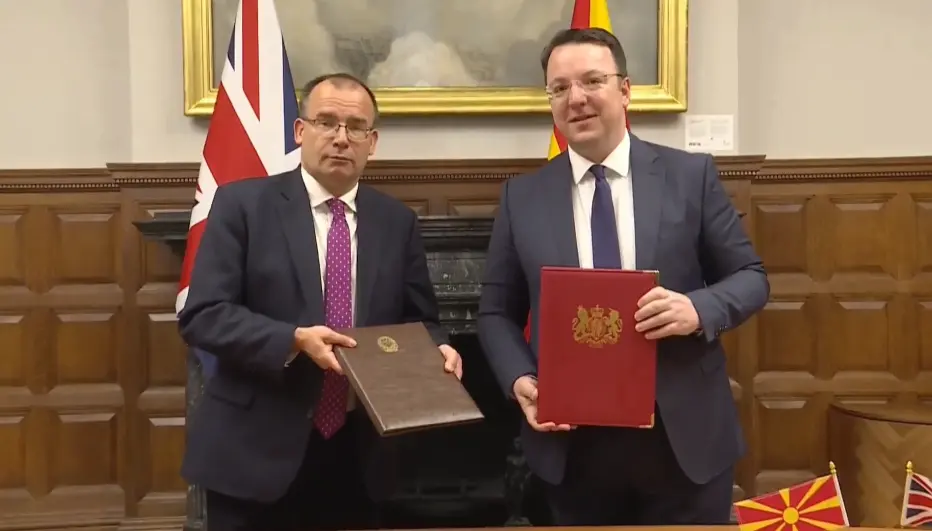 (ВИДЕО) Потпишан Договорот за стратешко партнерство помеѓу Македонија и Обединетото Кралство