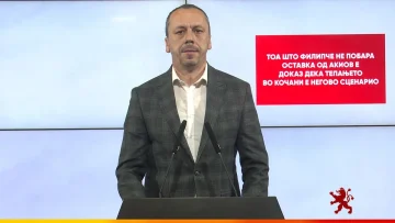 Петрушевски: Тоа што Филипче не побара оставка од Акиов е доказ дека тепањето во Кочани е негово сценарио