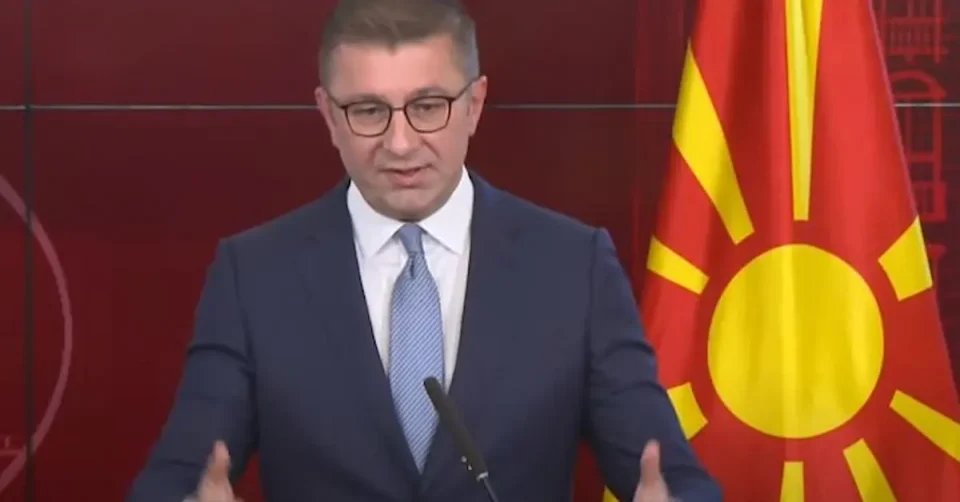 (ВО ЖИВО) Прес-конференција на премиерот Христијан Мицкоски
