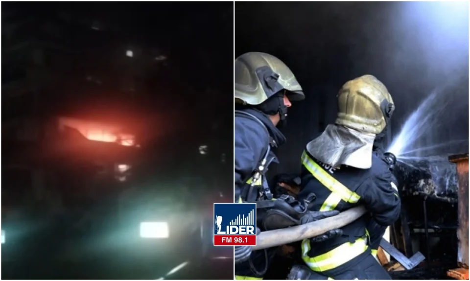 (ВИДЕО) „СЕ СЛУШНА ЕКСПЛОЗИЈА“: Изгоре стан во Делчево, едно лице пренесено во болница