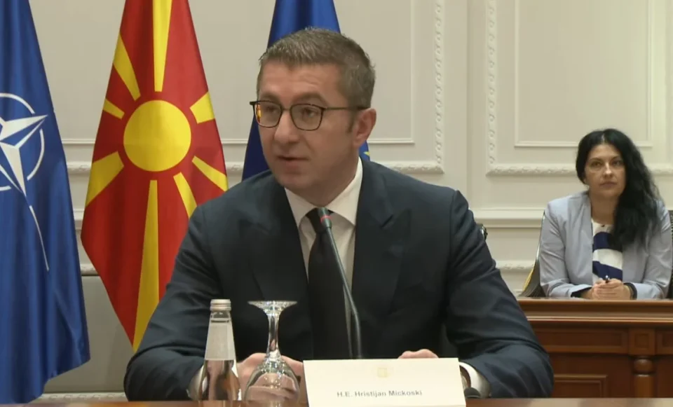 (ВИДЕО) Мицкоски: Наталитетот во 2024 година паднат на 8,8%, оваа Влада не го премолчува проблемот и се бори со него