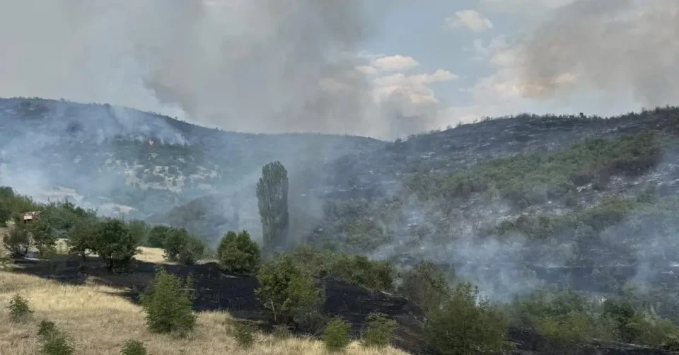 Пожари во Македонија: 5 активни, 4 под контрола и 18 изгаснати