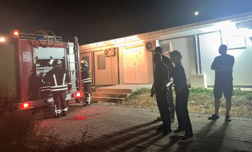Пожар кај Инфективното одделение во Битола локализиран без штета