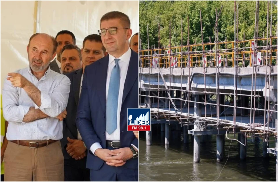 Трајановски: Мостот на Вардар кај Башино село е целосно ставен во функција, по санирањето на повеќедеценискиот проблем