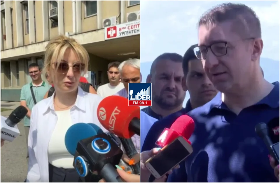 Мицкоски за нападот врз Арсовска: Државата има институции, ги повикувам да постапат