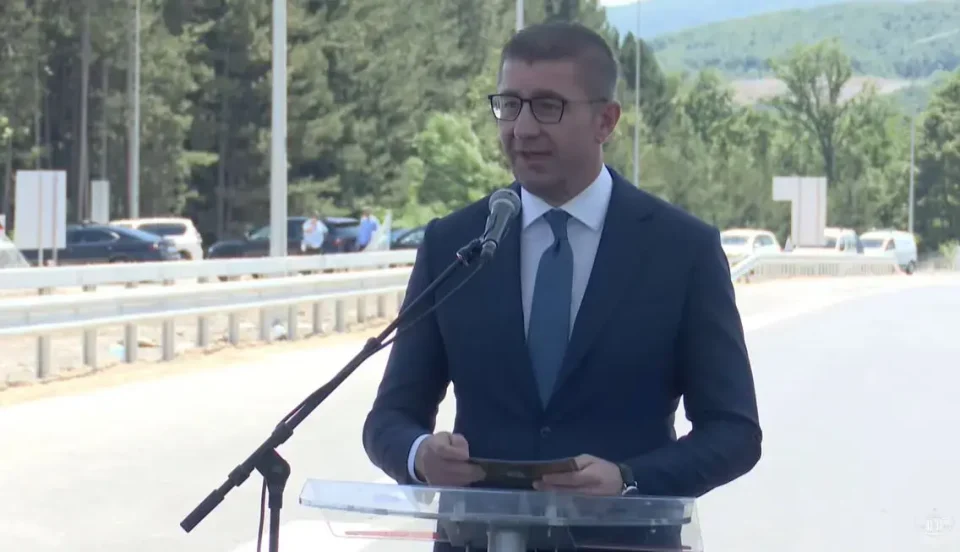 Мицкоски: Успеавме да го откочиме еден од најголемите и најзаглавените инфраструктурни проекти