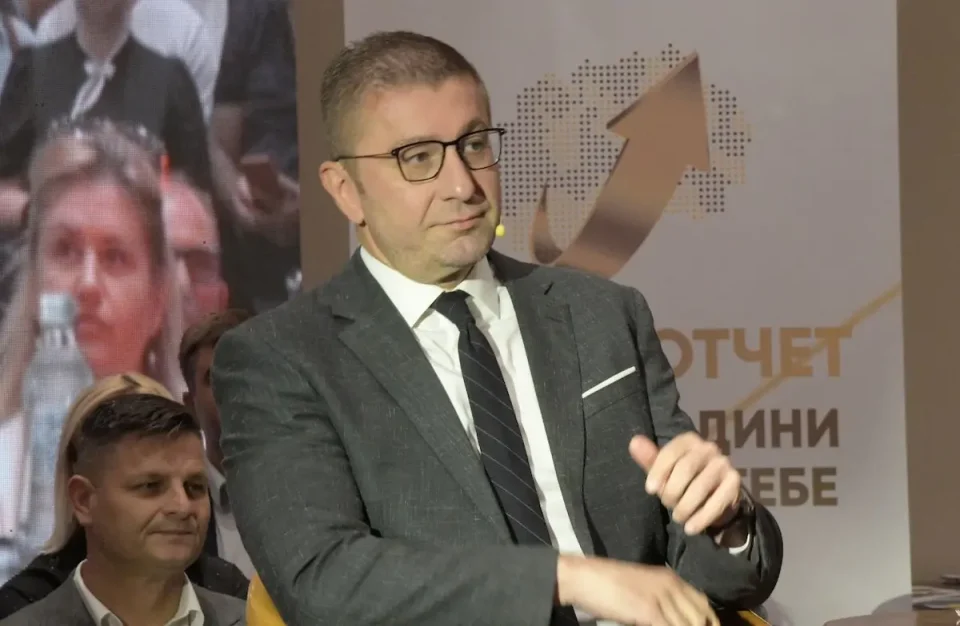 Мицкоски: ДУИ ако не е на власт зборува за етничка поларизација, тезата им е погрешна