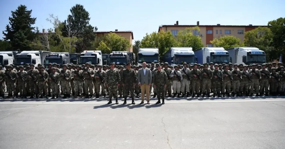 (ФОТО) 280 ВОЈНИЦИ ЗАМИНУВААТ ЗА ГЕРМАНИЈА: Да бидеме горди на нашата армија која ќе учествува на сојузничка вежба, вели Мисалјовски