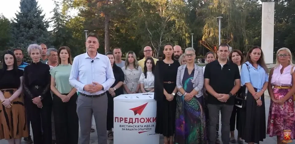 (ВИДЕО) Дрвошанов: Mасовна посетеност на нашите штандови, имаме многу добри идеи и предлог-проекти