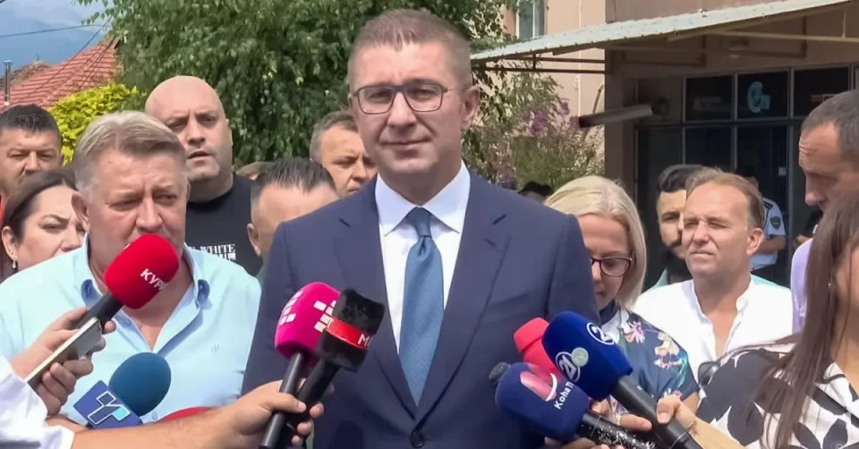 Мицкоски: Очекувам убедлива победа на ВМРО-ДПМНЕ на локалните избори