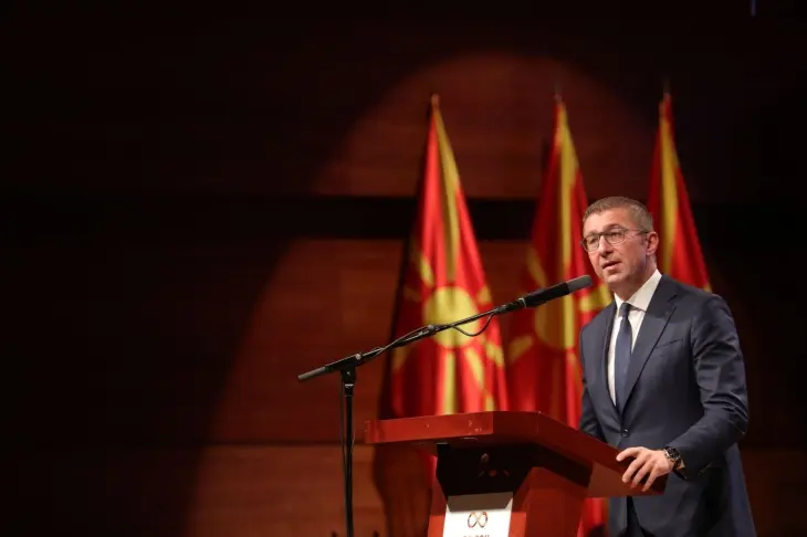 (ВИДЕО) Мицкоски: Независноста не е само потпис на хартија, таа е жртва, борба, љубов кон оваа света земја