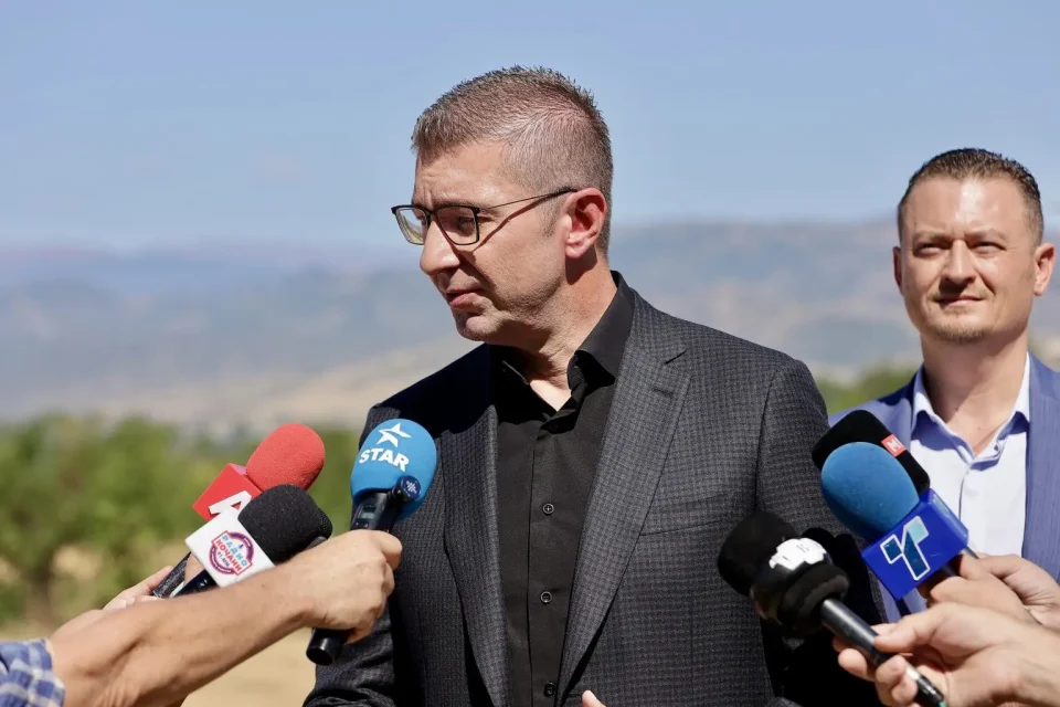Премиерот Мицкоски во посета на Штип