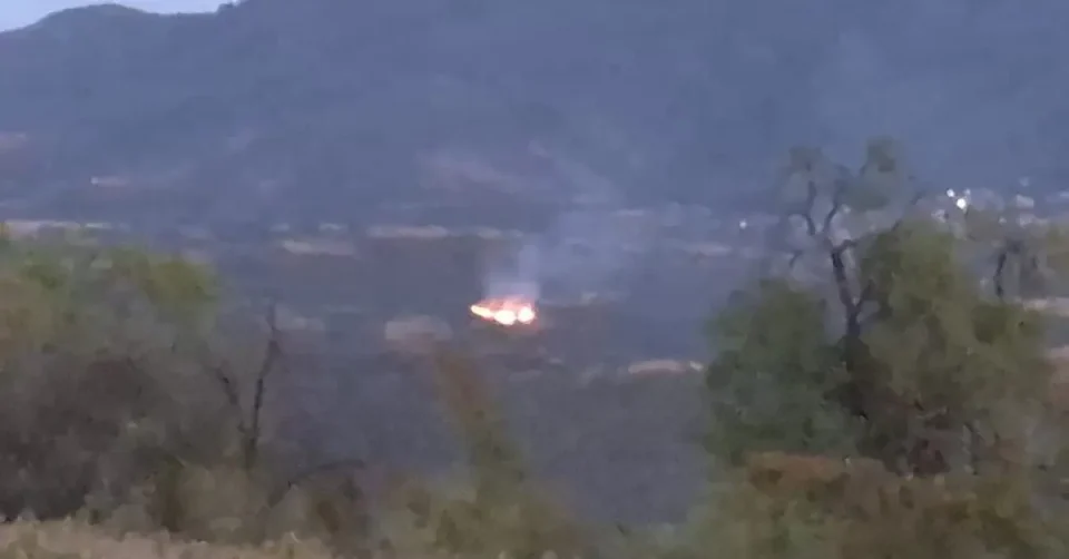 НОВ ПОЖАР ВО ЗЕЛЕНИКОВО: Огнената стихија зафати дел од селото Вражале