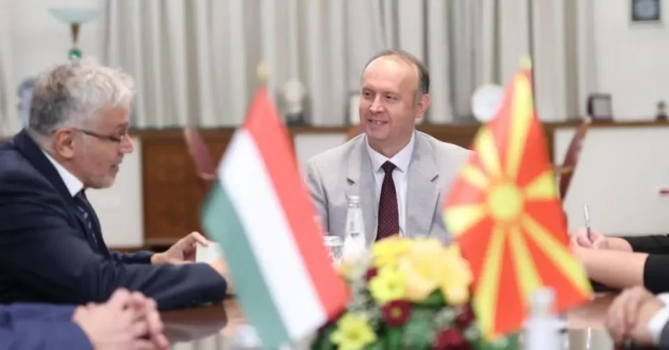 СИЛНА БИЛАТЕРАЛНА ПОДДРШКА: Гаши на средба со амбасадорот на Унгарија Клеин
