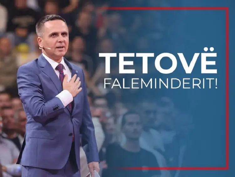 КАСАМИ ВО ВОДСТВО ВО ТЕТОВО: Ги повика тетовчани на славје на градскиот плоштад