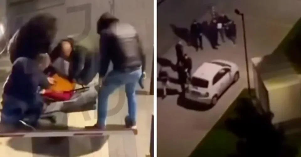 (ВИДЕО) КУРШУМ ВО ГЛАВА НА ДЕТСКО ИГРАЛИШТЕ: Брутална ликвидација на Црногорец во Белград на вода!