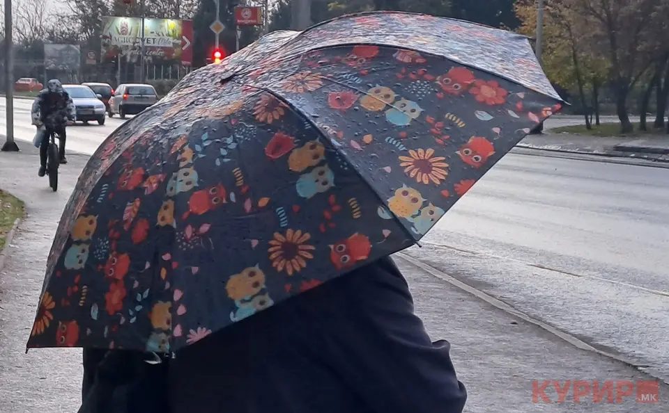 УХМР: Променливо облачно со локален дожд, а на планините снег