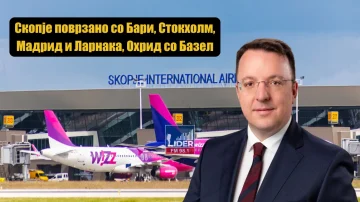 Скопје поврзано со Бари